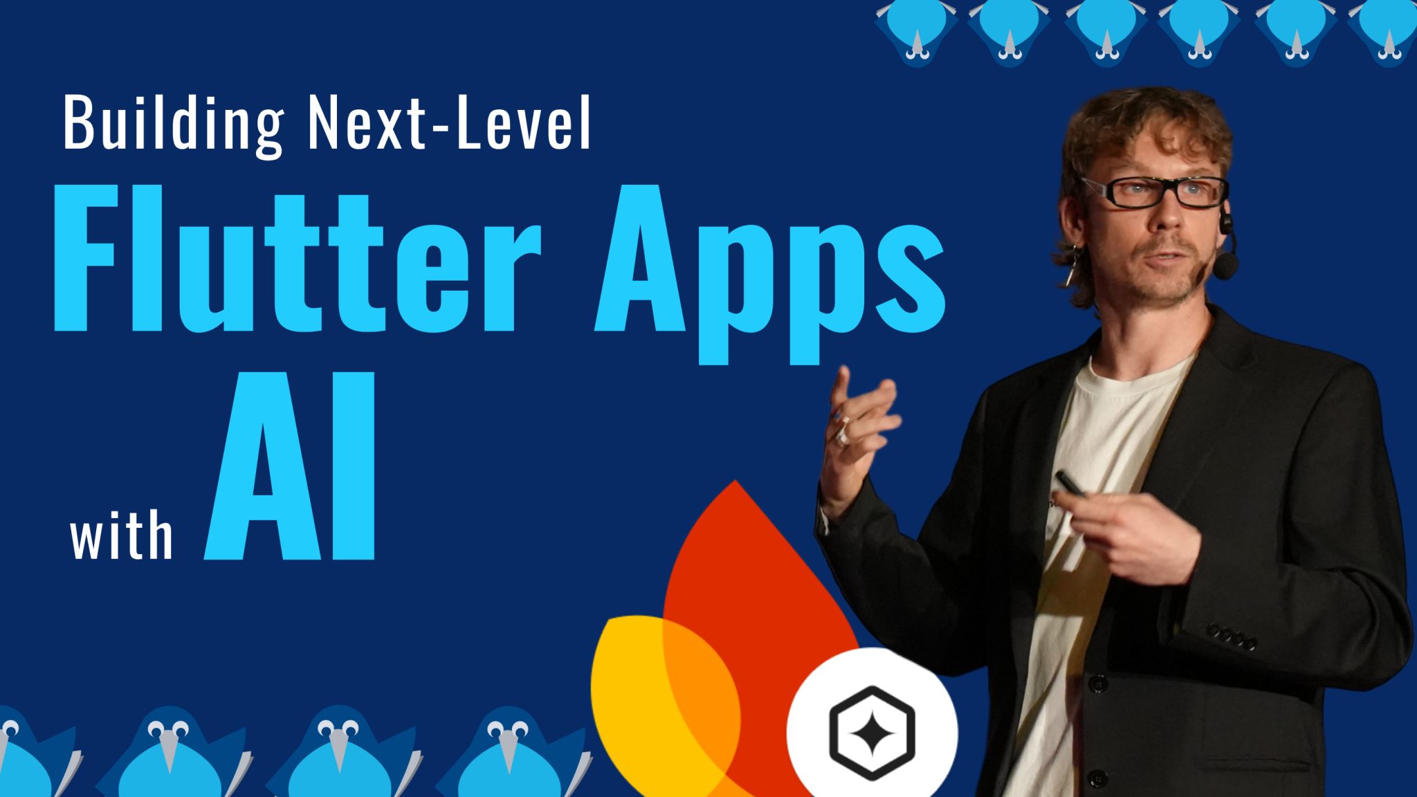 Flutter + Firebase Genkit talk by Sasha Denisov